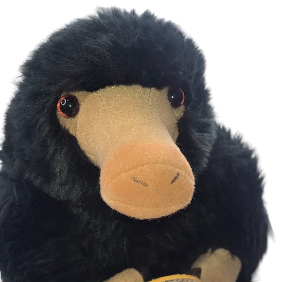 New NWT Harry Potter Fantastic Beasts Plush Soft Toy, Black, Small Niffler - Picture 9 of 14
